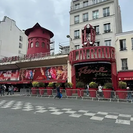 Charmant Appartement Au Moulin Rouge Paris Extérieur photo